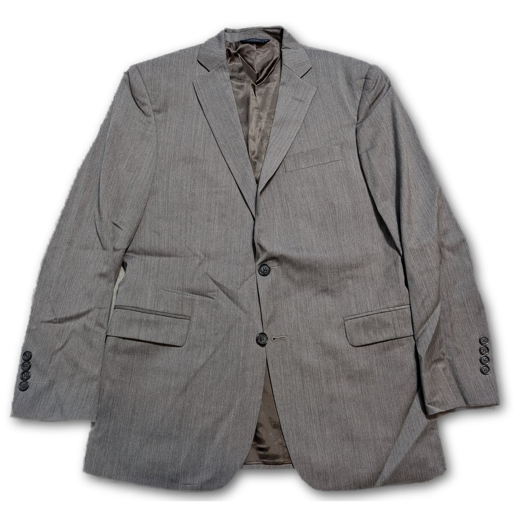 Brooks Brothers Regent Mens Blazer Gray 40R Tollegno Italian Fabric Fit Italy